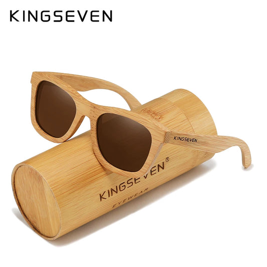 Eco-Chic Bamboo Sunglasses