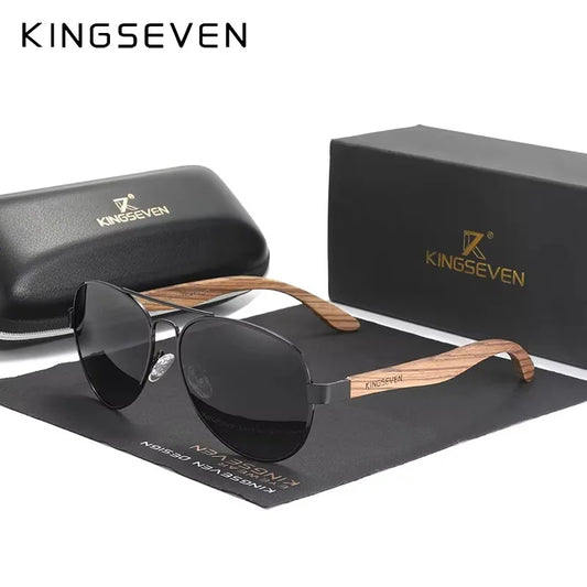 Elegant Wooden Sunglasses