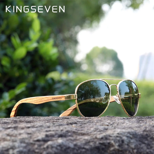 Elegant Wooden Sunglasses